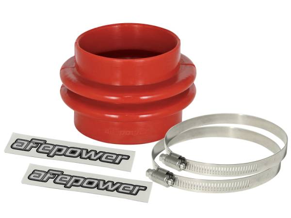 aFe - aFe Magnum FORCE Intake Coupling Kit (3-1/8 IN ID to 3 IN ID x 2-3/4 IN L) Straight Coupler - Red 59-00049