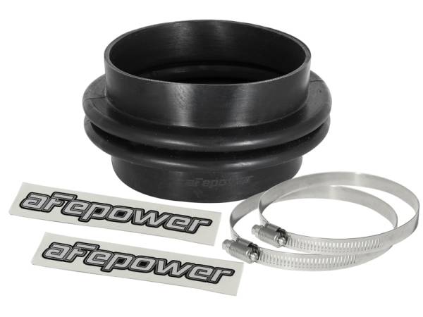 aFe - aFe Magnum FORCE Intake Coupling Kit (3 IN ID x 90 Deg.) Elbow Coupler - Black 59-00069