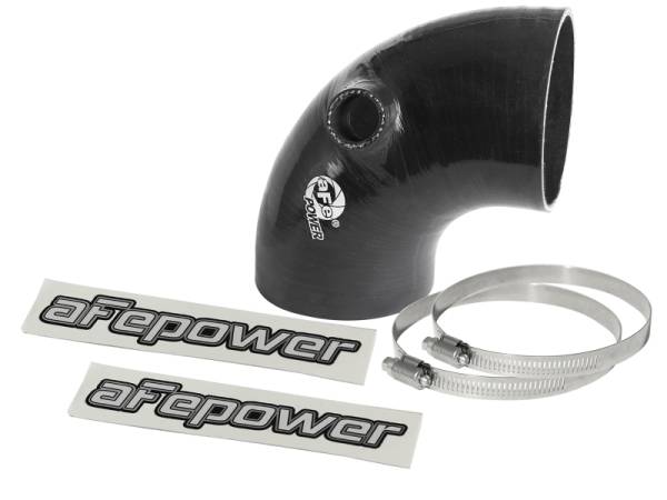 aFe - aFe Magnum FORCE Intake Coupling Kit (3-3/4 IN ID x 90 Deg.) Elbow Coupler - Black 59-00111