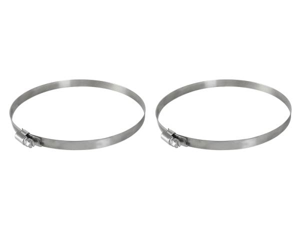 aFe - aFe Magnum FORCE Worm Gear Hose Clamps - 4-1/8in to 7in ID (Pair) 59-01021-MA