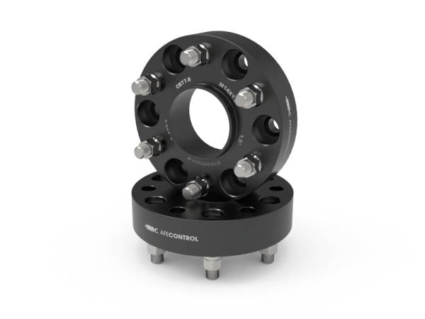 aFe - aFe CONTROL Billet Aluminum Wheel Spacers 6x5.5mm / CB 77.8mm / 1.5in - 19-25 RAM 1500 610-20T001-B