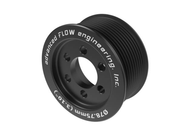 aFe - aFe POWER Supercharger Power Pulley 3.10in Fits aFe Pulley Kits for Hellcat Supercharger 79-10006P