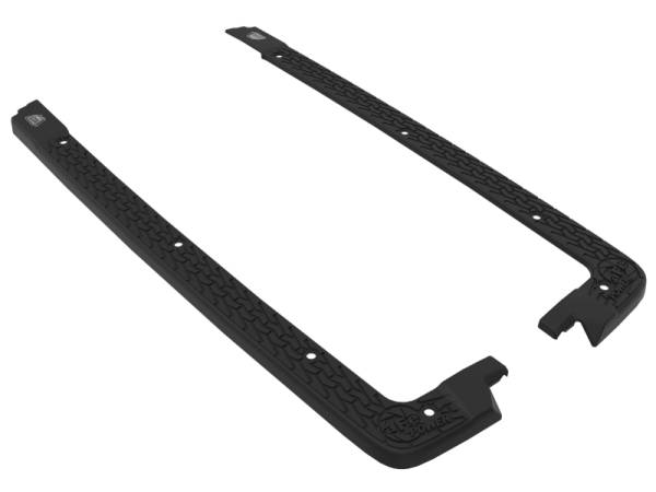 aFe - aFe 18-24 Jeep Wrangler JL (2-Door Models w/ 3-Piece Hard-Top Only) Terra Guard Tub Rail Covers 79-25002
