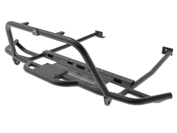 aFe - aFe POWER 20-23 Subaru Outback H4 2.4L (t) / H4 2.5L Terra Guard Front Bumper w/ Winch Mount - Black 79-27012