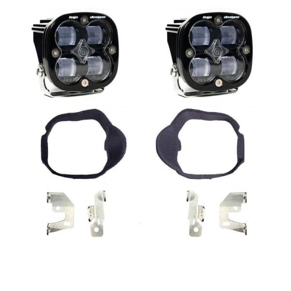 Baja Designs - Baja Designs 14-18 Mercedes Sprinter Van Squadron SAE Fog Pocket Light Kit - Clear 448129
