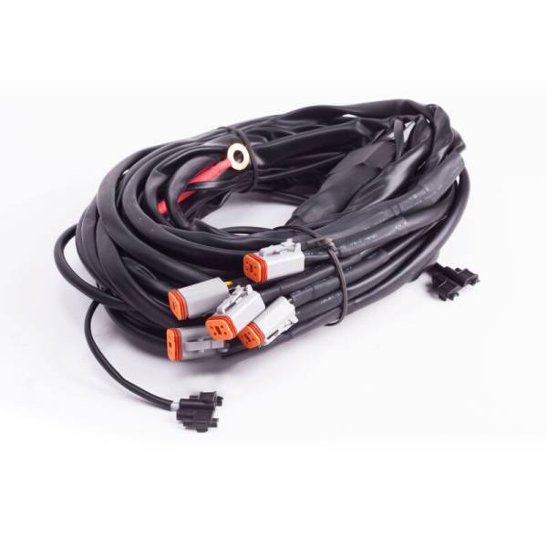 Baja Designs - Baja Designs Universal LP4/LP6 Upfitter Wiring Harness - 5 Light Max 64-0324-UP