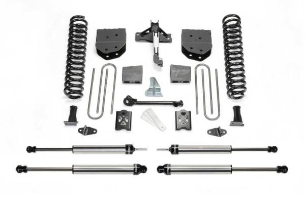 Fabtech - Fabtech 05-07 Ford F250 4WD w/o Factory Overload 6in Basic Sys w/Dlss Shks K2010DL
