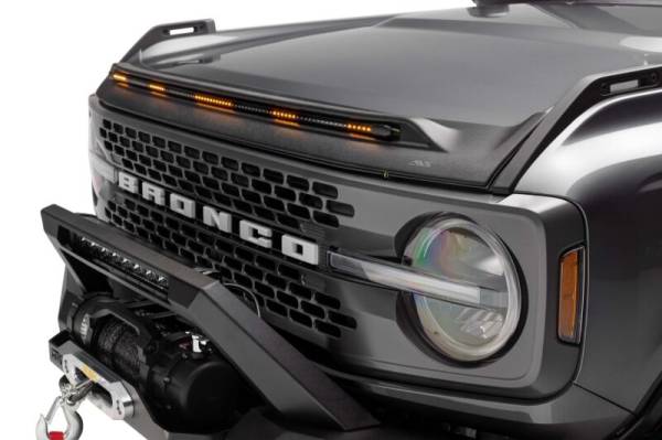 Husky Liners - Husky Liners 21-24 Ford Bronco 2/4dr (Excl. Raptor) Aeroskin Lightshield PRO - Blk 2820183
