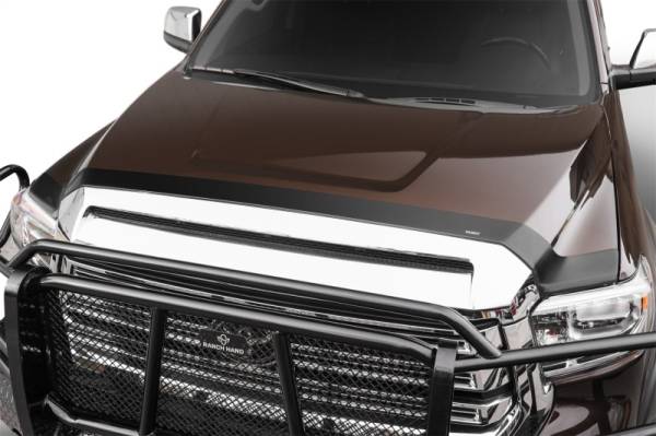Husky Liners - Husky Liners 14-21 Toyota Tundra Aeroskin Hood Protector - Smoke 2842094
