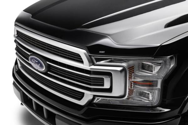 Husky Liners - Husky Liners 15-20 Ford F-150 (Excl. Raptor) Aeroskin Hood Protector - Smoke 2842096