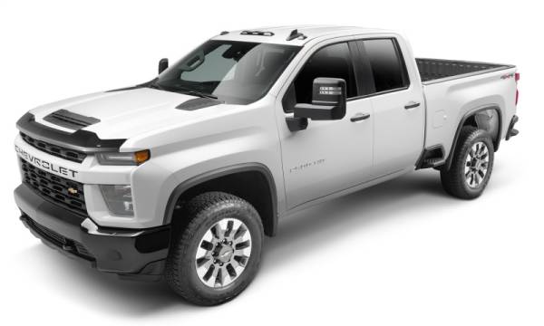Husky Liners - Husky Liners 16-18 Chevrolet Silverado 1500 Aeroskin Hood Protector - Smoke 2842123