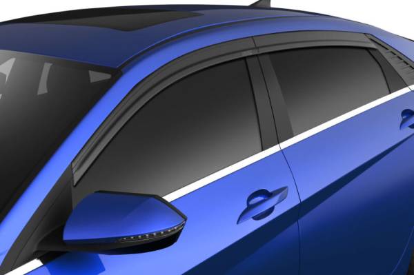 Husky Liners - Husky Liners 21-24 Hyundai Elantra Ventvisor Low Profile (4pc) - Smoke 2854118