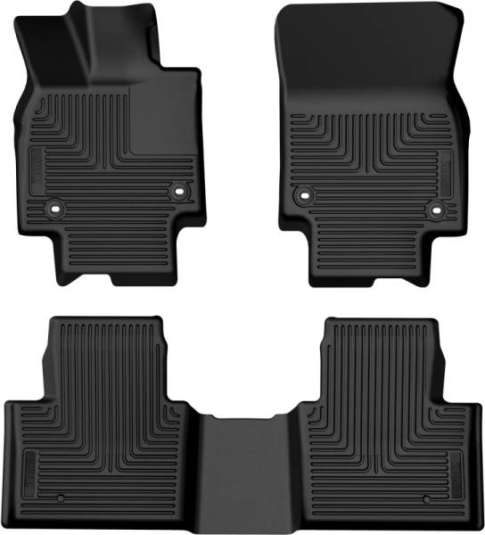 Husky Liners - Husky Liners 23-25 Toyota Crown Weatherbeater Front & 2nd Seat Floor Liners - Black 95431