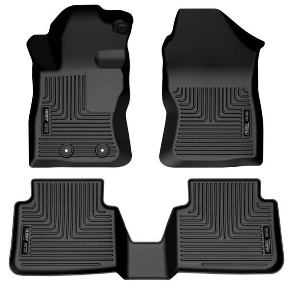 Husky Liners - Husky Liners 2024 Subaru Crosstrek Weatherbeater Black Front & 2nd Seat Floor Liners 95451