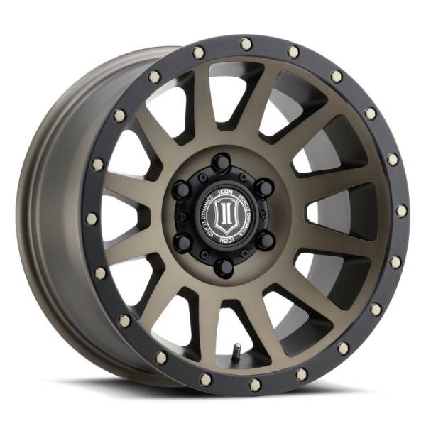 ICON - ICON Compression 17x8.5 6x135 6mm Offset 5in BS 87.1mm Bore Bronze Wheel 2017856350BR