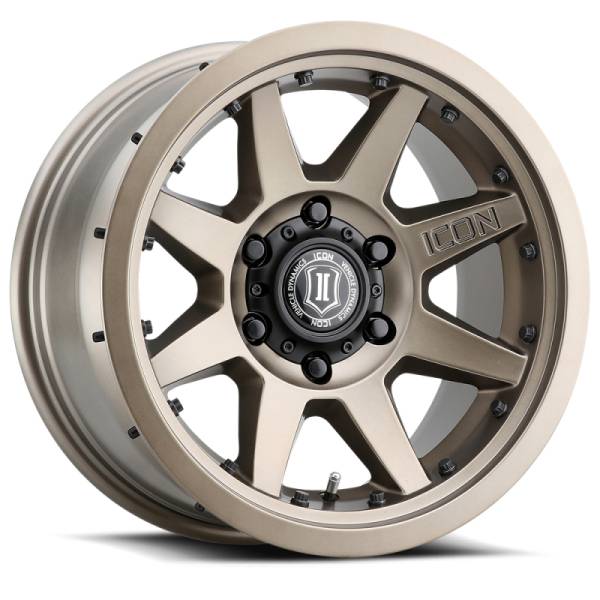 ICON - ICON Rebound Pro 17x8.5 5x4.5 0mm Offset 4.75in BS 71.5mm Bore Bronze Wheel 21817856547BR