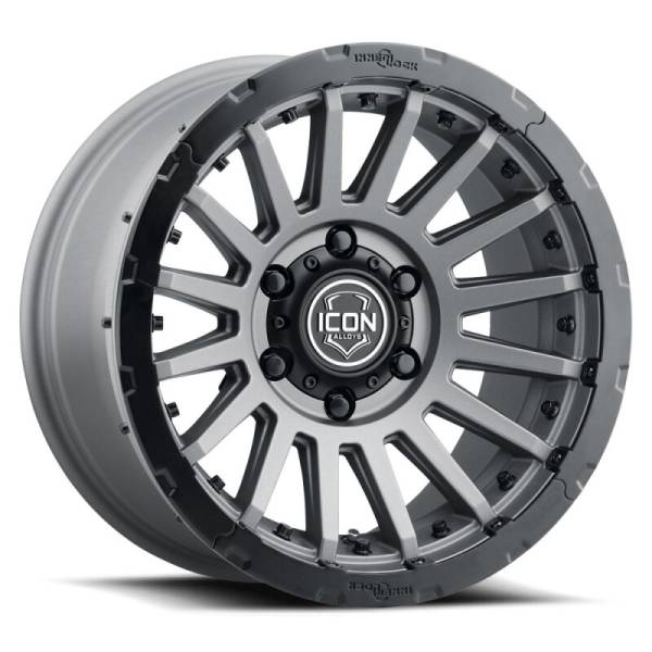 ICON - ICON Alloy Recon Pro - 18X9 / 6X5.5 / 40MM / 6.6in. BS - Charcoal 23618909066CH