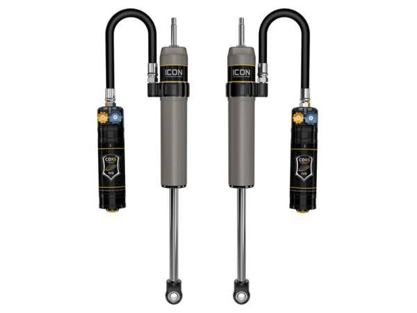 ICON - ICON 24+ Toyota Tacoma Remote Reservoir Shocks w/ CDXS 0-1in. Lift- (Rear) 57808XP