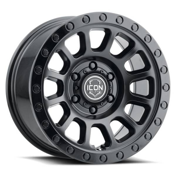 ICON - ICON Hulse 18x9 8x170 6mm Offset 5.25in BS Double Black 8018908152DB