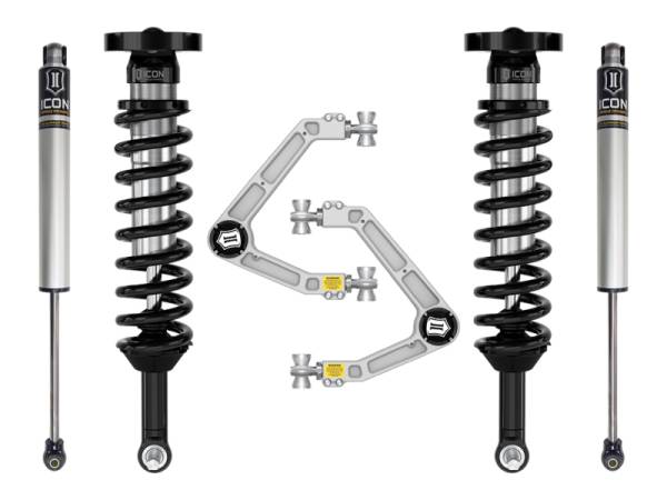 ICON - ICON 2023 Chevrolet Colorado 1.75-2.5in Stage 2 Suspension System W Billet UCA K73092
