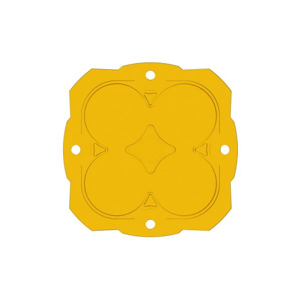 KC HiLites - KC HiLiTES FLEX ERA 4 Performance Yellow Spot Beam Lens 4269