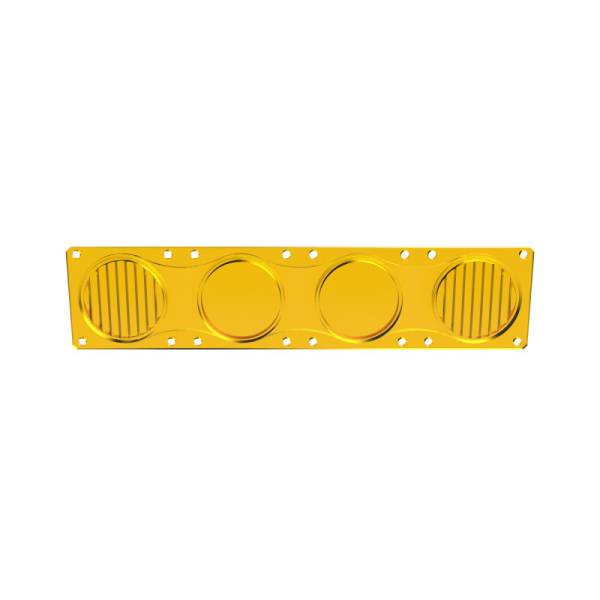 KC HiLites - KC HiLiTES FLEX ERA LED Performance Yellow Combo Lens for Light Bars 4274