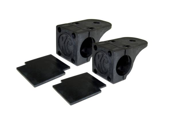 KC HiLites - KC HiLiTES Universal Tube Clamp Light Mount Bracket Set / 1.25in. to 1.5in. Bar (Pair) 73011