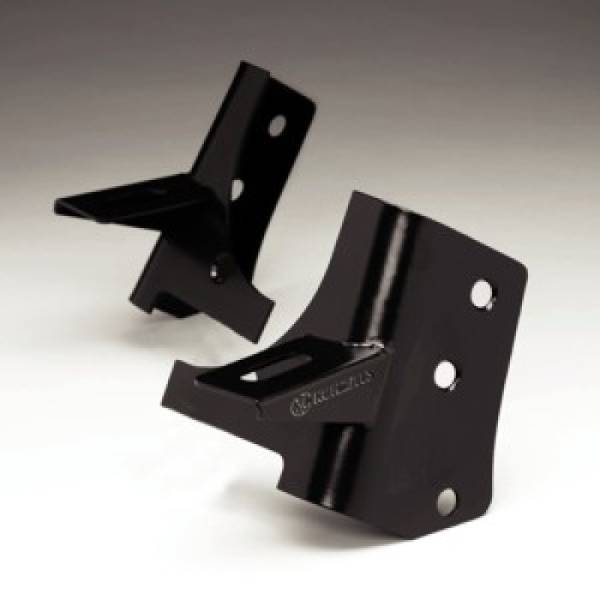 KC HiLites - KC HiLiTES 97-06 Jeep TJ A-Pillar Windshield Hinge Light Mount Bracket Set (Pair) - Black 7311