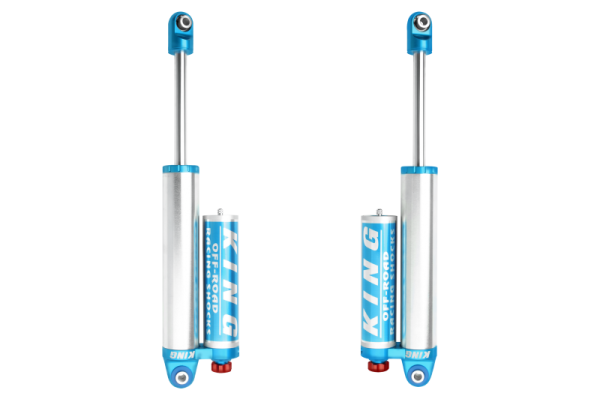 King Shocks - King Shocks 2014+ RAM 3500 4WD Rear 2.5 Dia Remote Reservoir Shock w/Adjusters (Pair) 25001-326A