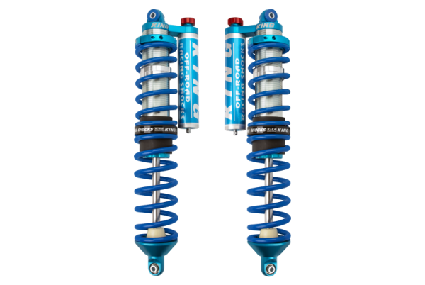 King Shocks - King Shocks Polaris RZR S 900 Front 2.5 Piggyback Coilover w/ Adjuster 25001-339A