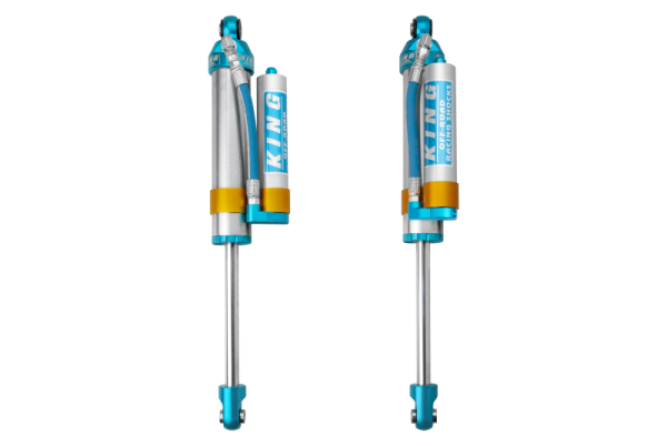 King Shocks - King Shocks 2005+ Ford F-550 2.5 Dia. Piggy Hose Reservoir Shock (Pair) 25001-398