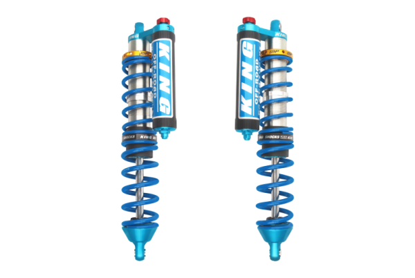 King Shocks - King Shocks 15+ Maverick Turbo/Non-Turbo 2.5 Rear Internal Bypass Piggyback Coilover w/Adj & Finned 25700-348AF