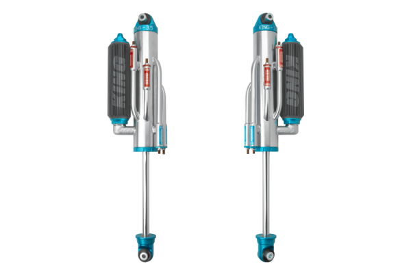 King Shocks - King Shocks 2021+ RAM 1500 TRX Rear 3.5 Dia Full Adjustable 4 Tube Bypass w/ Finned Res Shock (Pair) 37001-101
