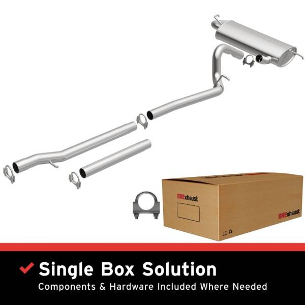 Magnaflow - MagnaFlow BRE Exhaust Kit 07-11 Jeep Wrangler 3.8L 106-0045