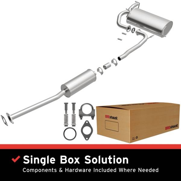 Magnaflow - MagnaFlow BRE Exhaust Kit 05-06 Nissan X-Trail 2.5L 106-0155