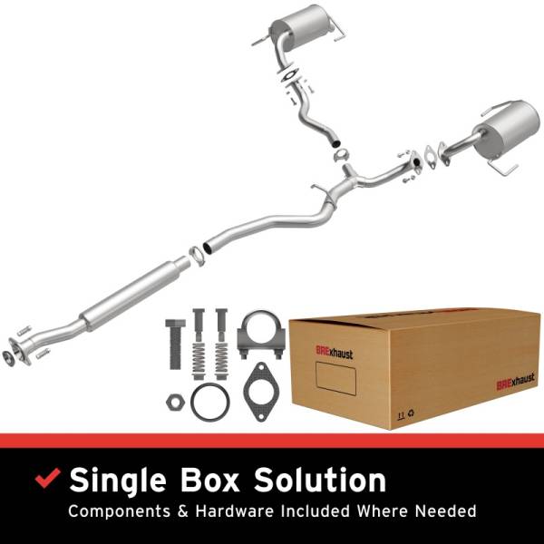 Magnaflow - MagnaFlow BRE Exhaust Kit 05-07 Subaru Outback 3.0L 106-0163