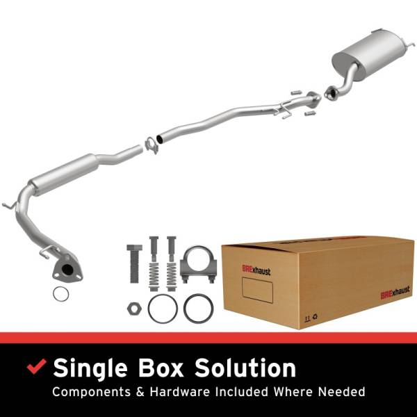 Magnaflow - MagnaFlow BRE Exhaust Kit 07-08 Honda Fit 1.5L 106-0228
