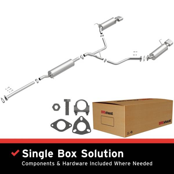 Magnaflow - MagnaFlow BRE Exhaust Kit 04-06 Acura MDX 3.5L 106-0248