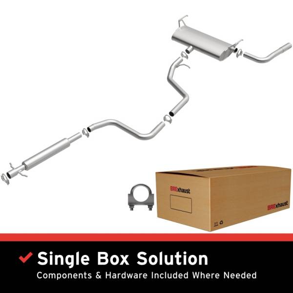 Magnaflow - MagnaFlow BRE Exhaust Kit 08-12 Aura G6 Malibu 2.4L 106-0259