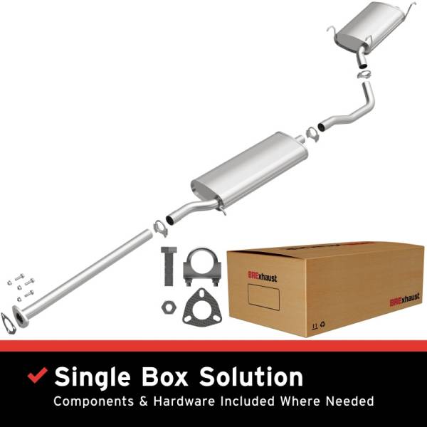 Magnaflow - MagnaFlow BRE Exhaust Kit 03-08 MDX Pilot 3.5L 106-0277