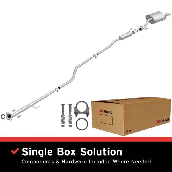 Magnaflow - MagnaFlow BRE Exhaust Kit 01-05 Honda Civic 1.7L 106-0301