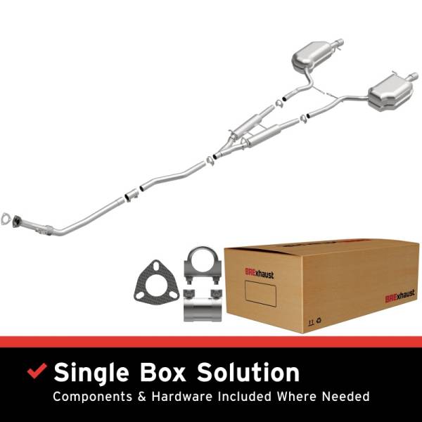 Magnaflow - BRE Exhaust 04-05 Audi A4 Quatro 1.8L Exhaust Kit 106-0317