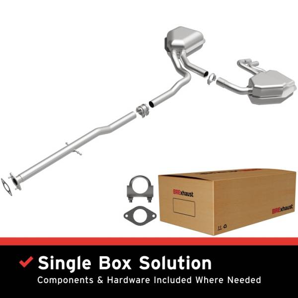 Magnaflow - MagnaFlow BRE Exhaust Kit 02-08 Mini Cooper 1.6L 106-0366