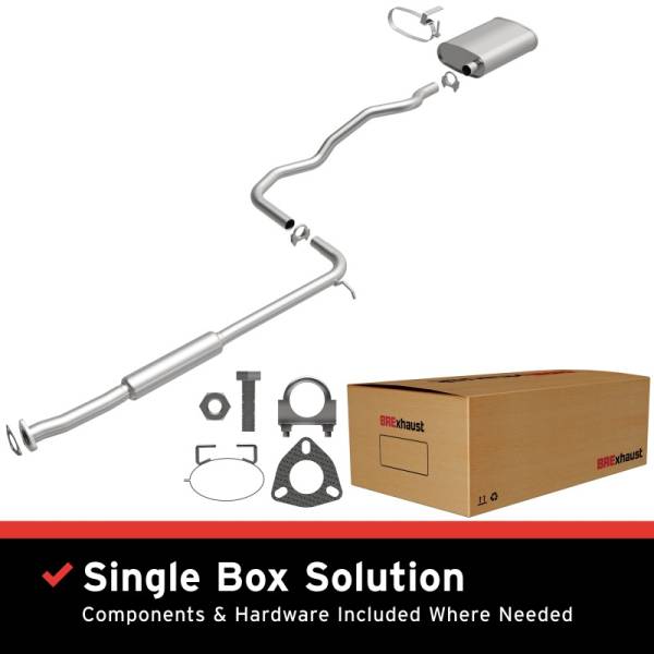 Magnaflow - MagnaFlow BRE Exhaust Kit 93-95 Saturn SW2 SL2 1.9L 106-0425