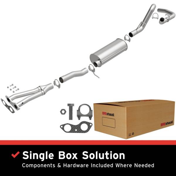 Magnaflow - MagnaFlow BRE Exhaust Kit 96-00 C1500 K1500 C2500 K2500 Suburban 5.7L 106-0473