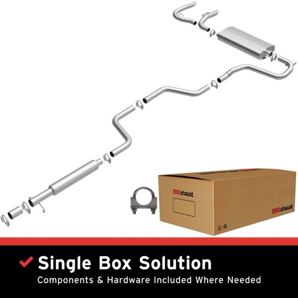 Magnaflow - MagnaFlow BRE Exhaust Kit 95-97 LeSabre LSS 88 Bonneville 3.8L 106-0497