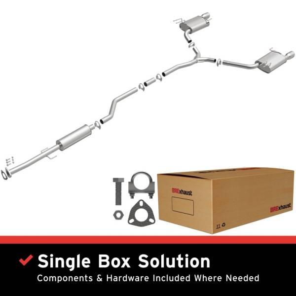 Magnaflow - MagnaFlow 08-12 Honda Accord 3.5L BRE Exhaust Kit 106-0547