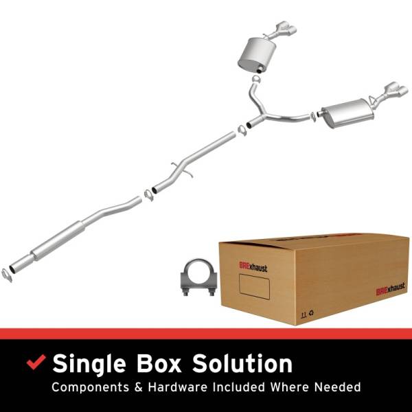 Magnaflow - MagnaFlow BRE Exhaust Kit 00-08 Cadillac Deville DTS 4.6L 106-0559