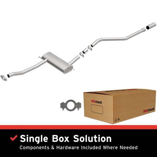 Magnaflow - MagnaFlow BRE Exhaust Kit 93-00 Volvo S70 V70 850 2.4L 106-0640