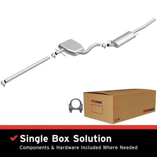 Magnaflow - MagnaFlow BRE Exhaust Kit 93-99 VW Jetta 2.0L 106-0653